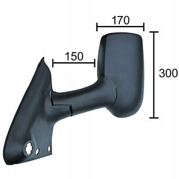 Купить Зеркало левая к ford transit 06-14 5-pin