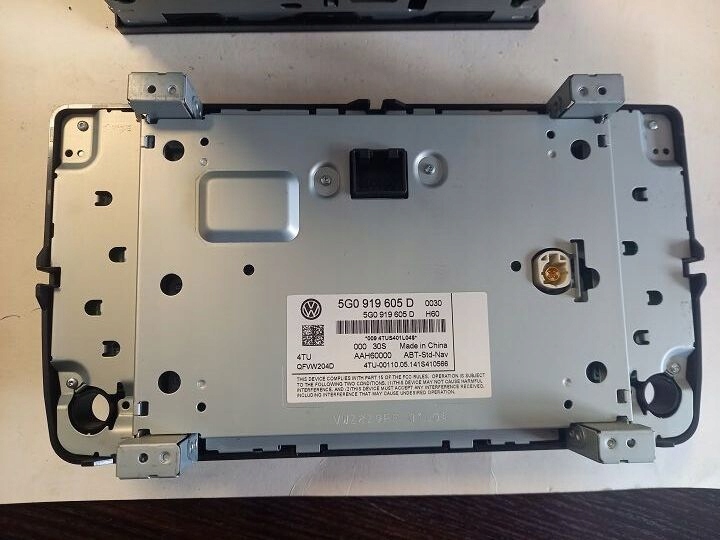 фото №4, Vw golf vii радио навигация комплект 5g0035846a