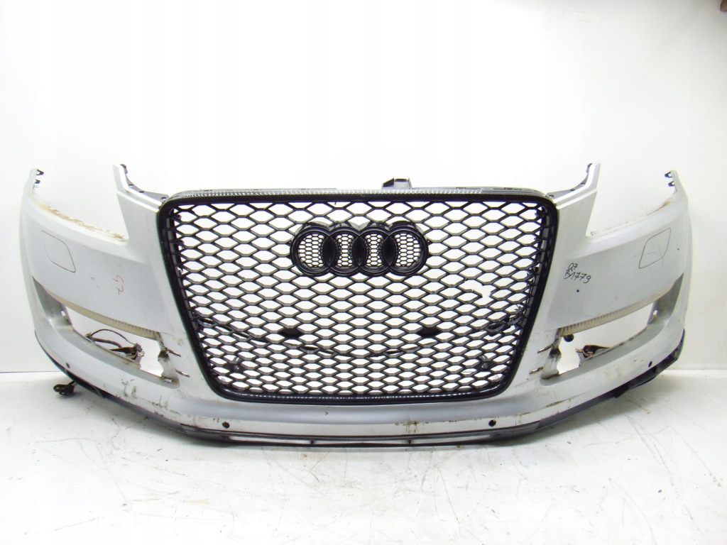 фото №1, Бампер перед передній audi q7 4l колір ly7w ксенон