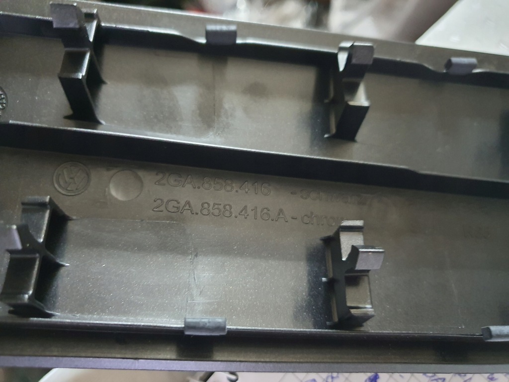 фото №8, Молдинг dekor консолі панелі радіо vw t roc navi