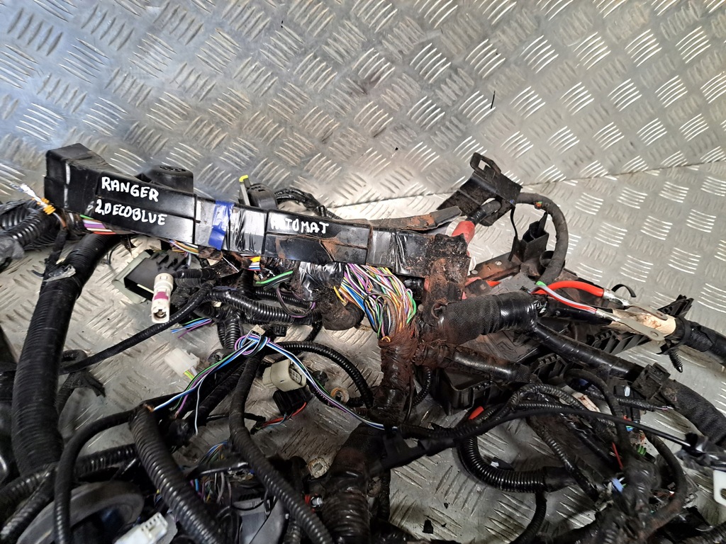 фото №12, Ford ranger 20r 2.0 tdci електропроводка відсік двигуна