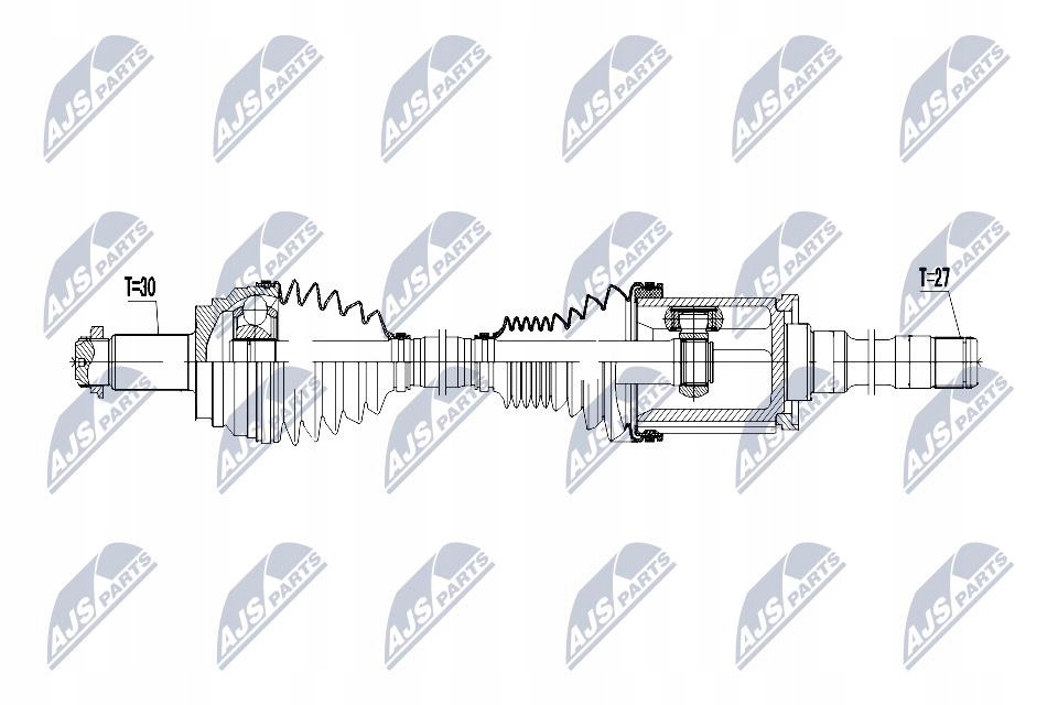 Nty npw-bm-040 приводной вал приводная Цена