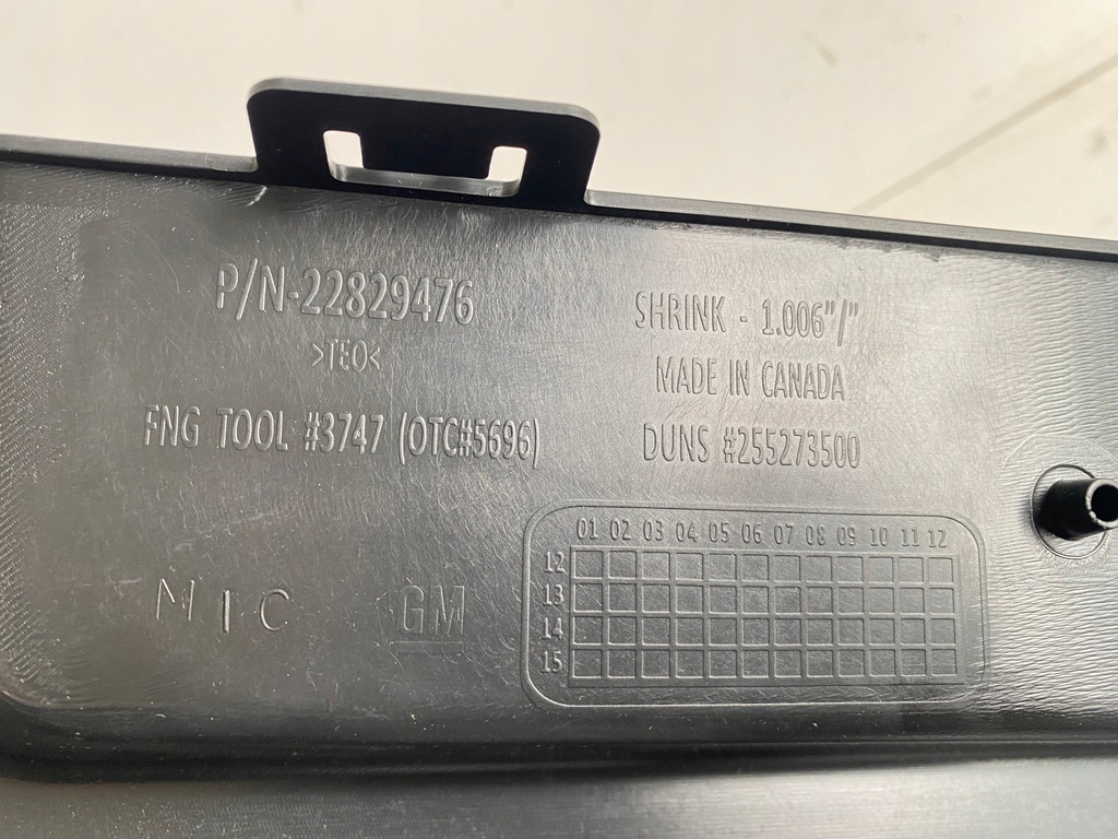 фото №11, Новый спойлер бампера заднего задняя chevrolet camaro 2014-15