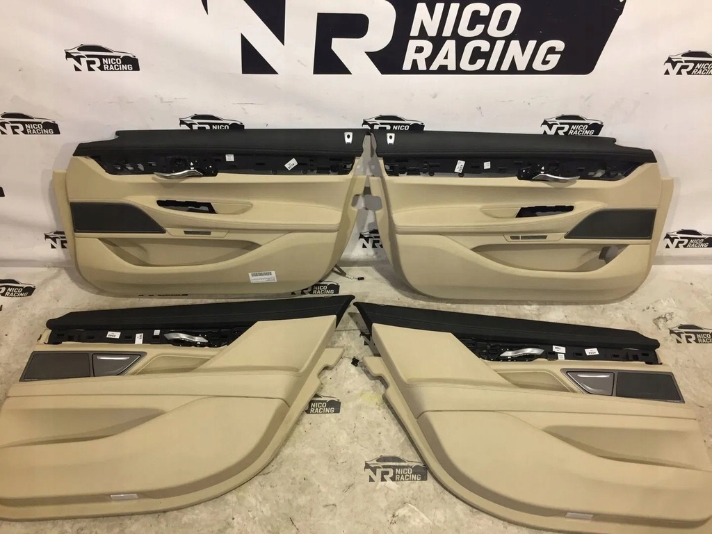 фото №8, Заднє сидіння обшивки harman canberrabeige bmw 7 g11 g12