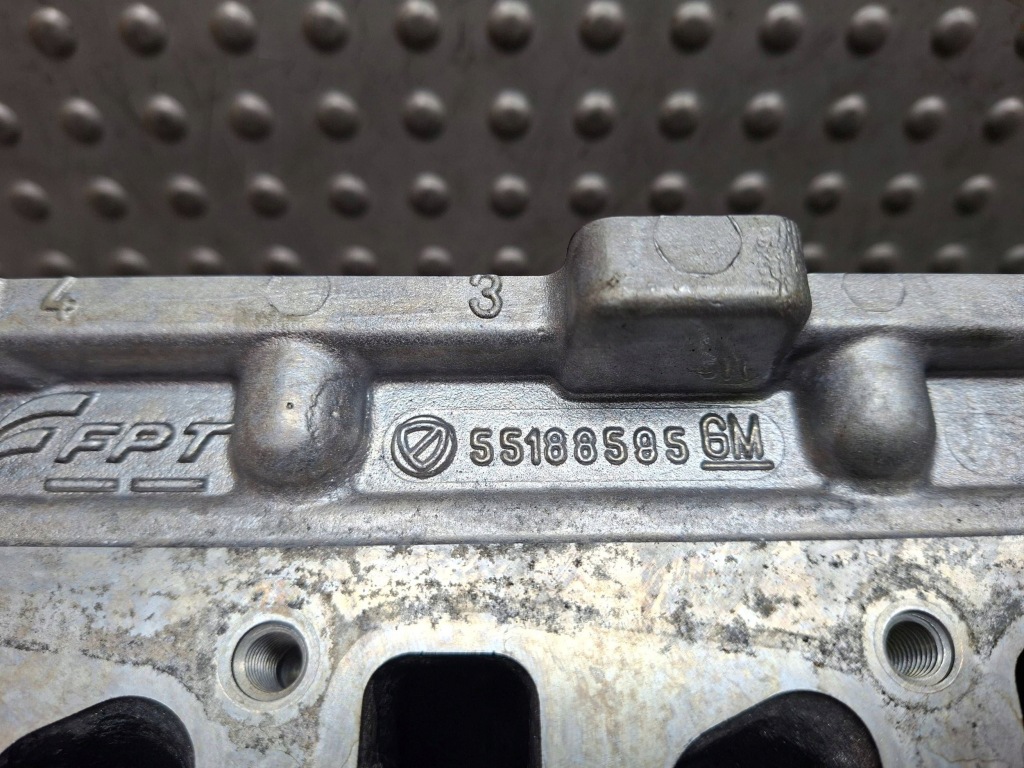 фото №7, Головка двигуна 55188595 fiat 500 panda ii 1.3 mjet euro 4 2007-