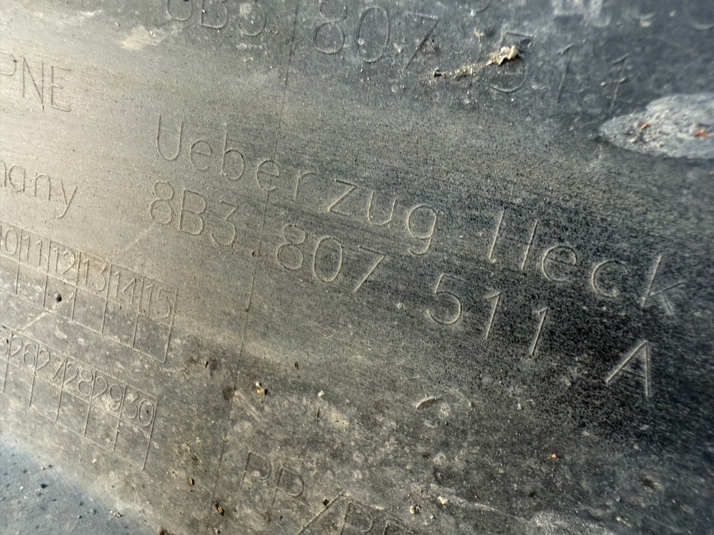 Audi a5 b10 iii задний бампер задний  8b3807511a Недорого