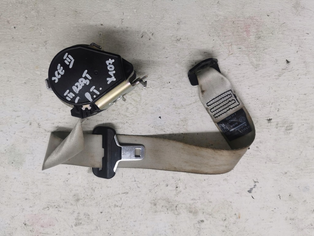 фото №2, Pas безопасности правый задняя renault scenic iii