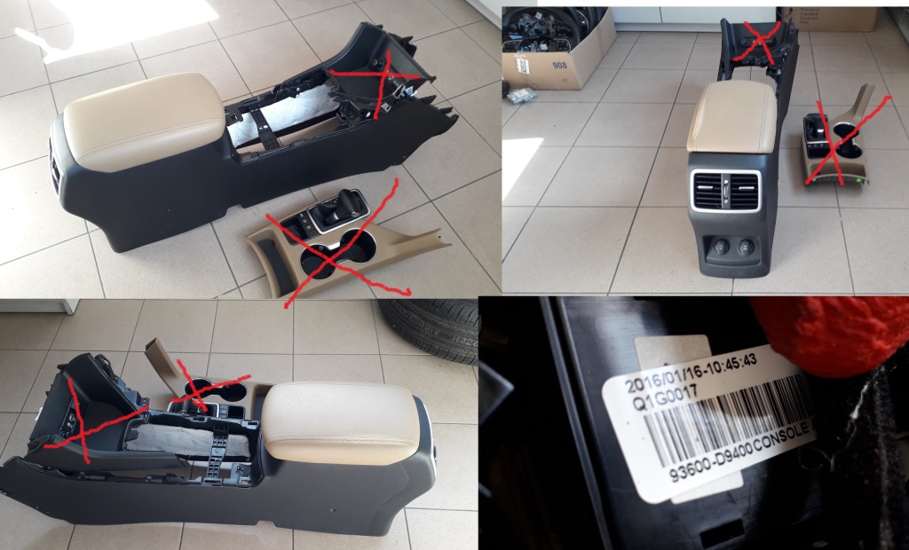 фото №1, Kia sportage iv 2016-18 тунель підлокітник бежевий