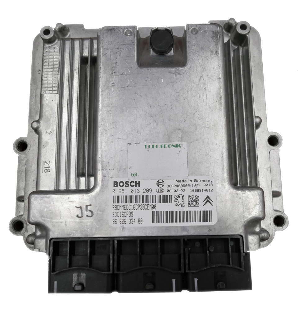 фото №1, Блок керування peugeot 407 2.2 0281013209 9662633480