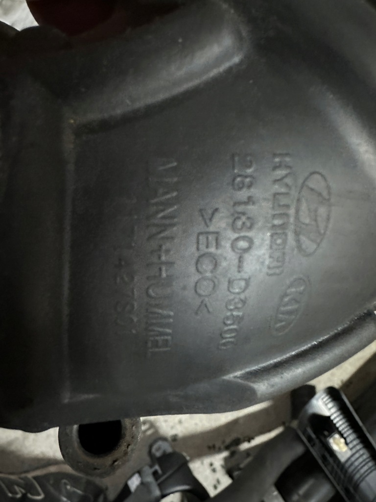 фото №6, Kia sportage iv 18- труба патрубок шланг резонатор