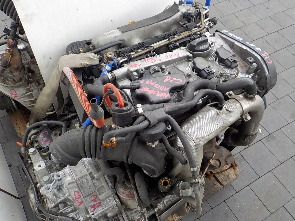 фото №7, Octavia i audi a3 8l 03r 1.8 turbo 150km двигатель aum kompletny автоматическая коробка передач