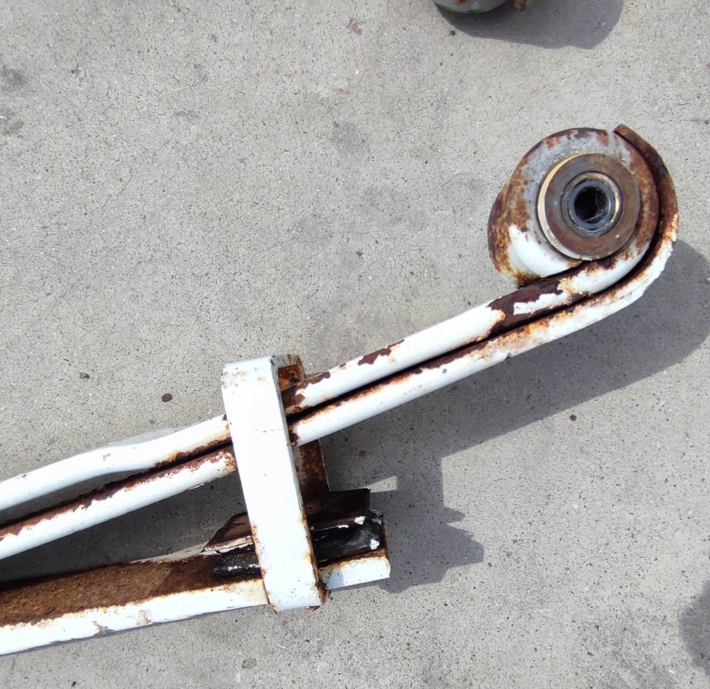 фото №3, Ресора задня ресори задні 3 щітки renault mascott 2.8 dci 1998-2004.