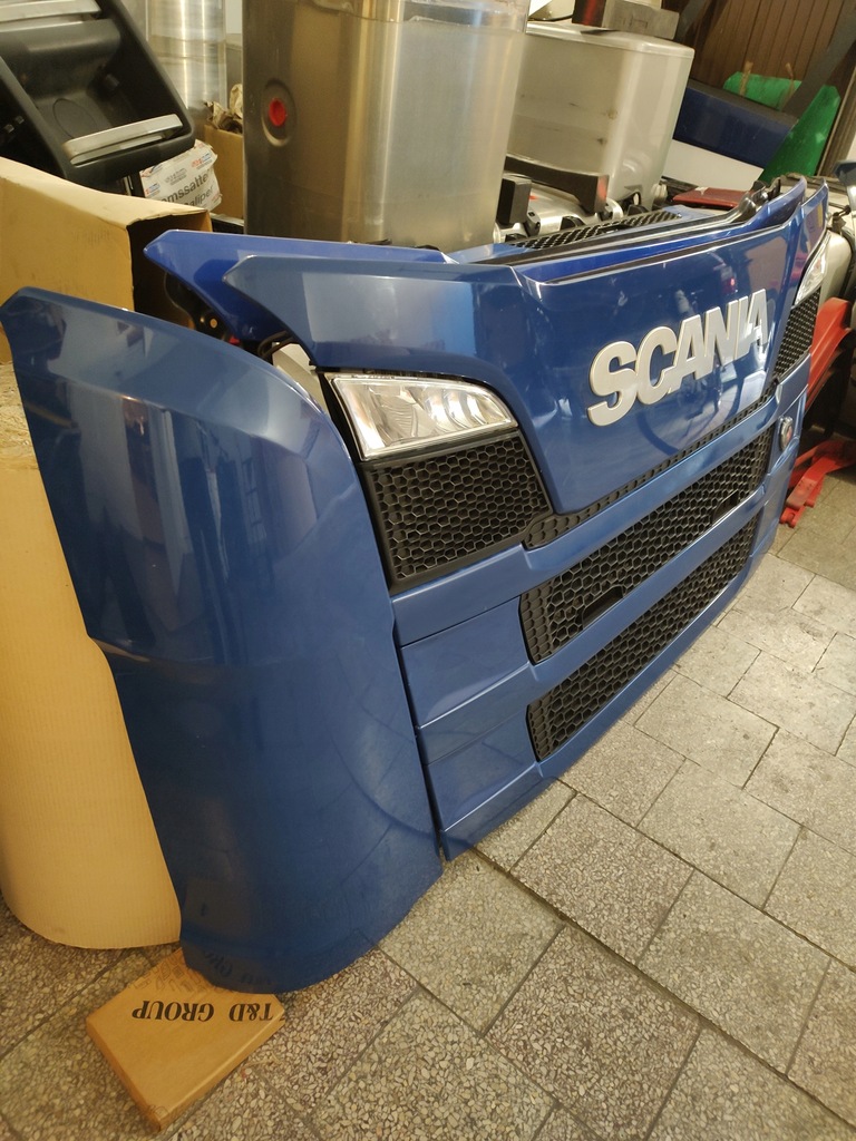 фото №2, Капот решётка радиатора решётка радиатора scania r ngs оригинальный номер 2286062