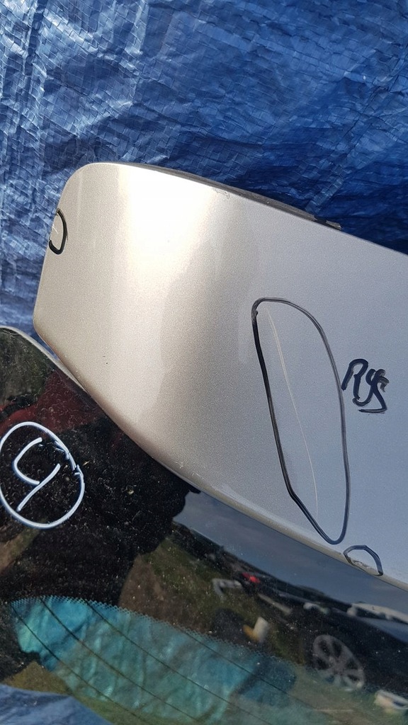 фото №5, Крышка багажника багажника peugeot 3008 i