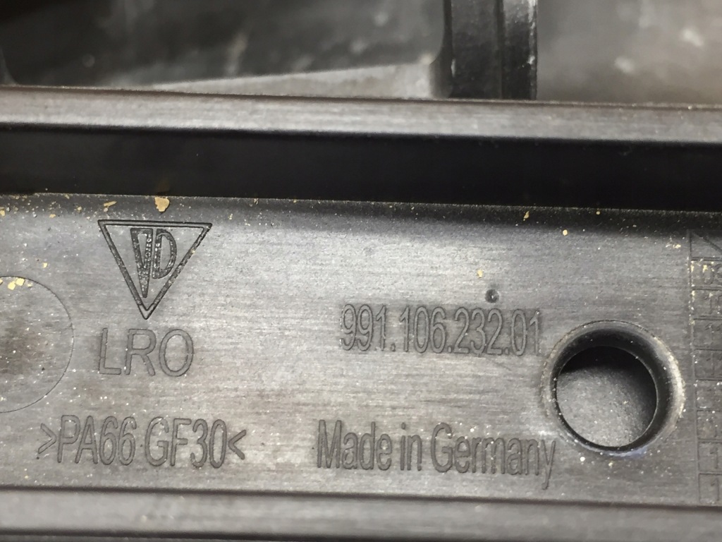 Porsche 911 991 радиатор правая вентилятор воздуховод воздуха пабтрубок  шланг в Украине