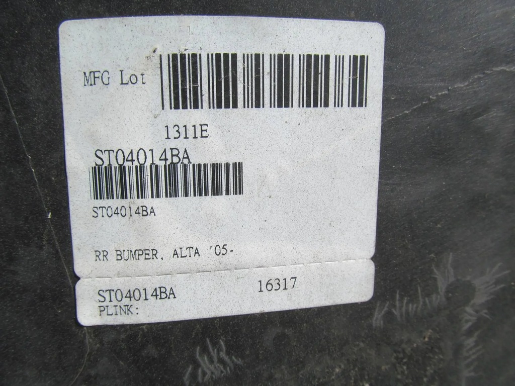 фото №16, Seat altea 04-15 бампер задня задній c401