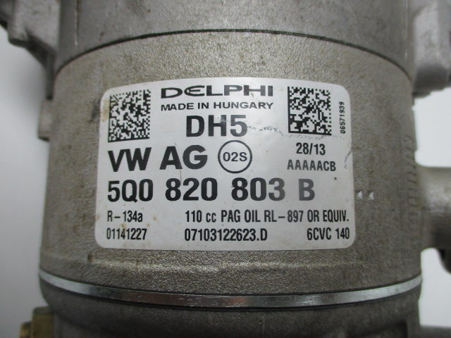 фото №7, Vw polo seat ibiza компрессор кондиционера delphi