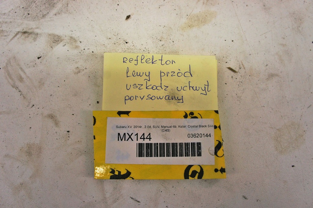 фото №14, Mx144 subaru xv i ^ лампа фара левый перед