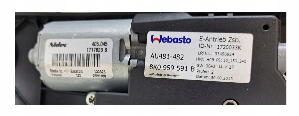 фото №6, Audi a4 b8 kombi avant дах люк панорама панорамний 8k9877041e $