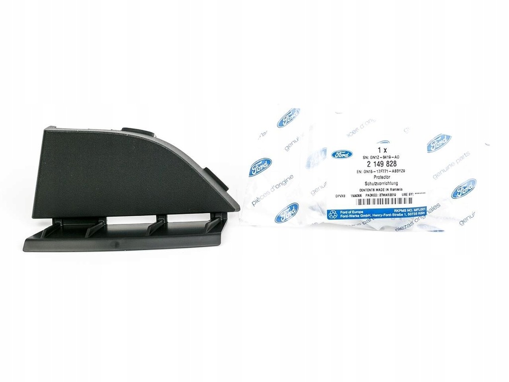 фото №2, Заглушка решётка бампера перед левая ecosport 17-