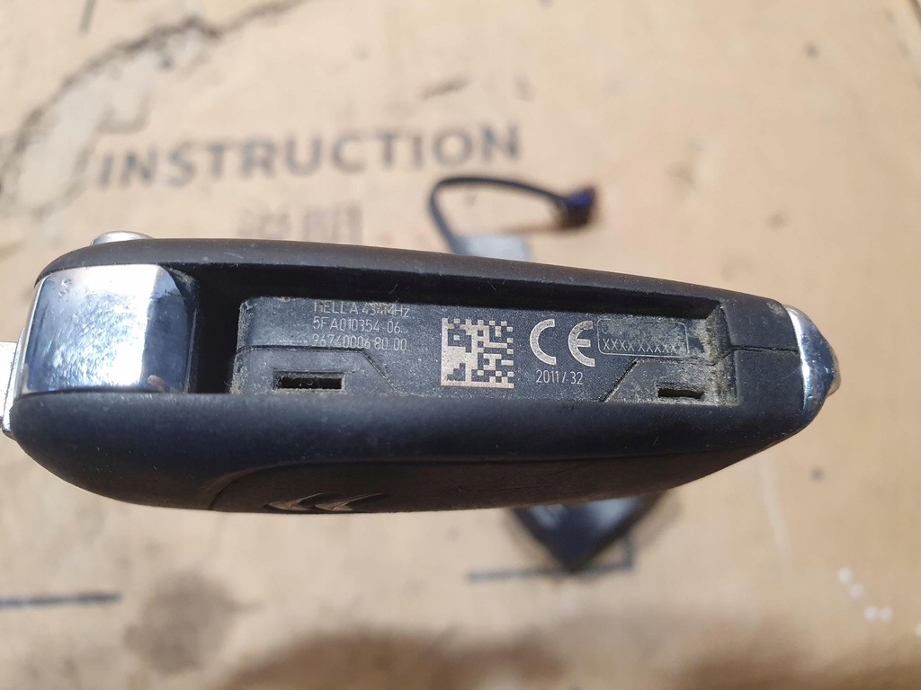 фото №8, Замок запалювання ключ citroen ds4 9663123380