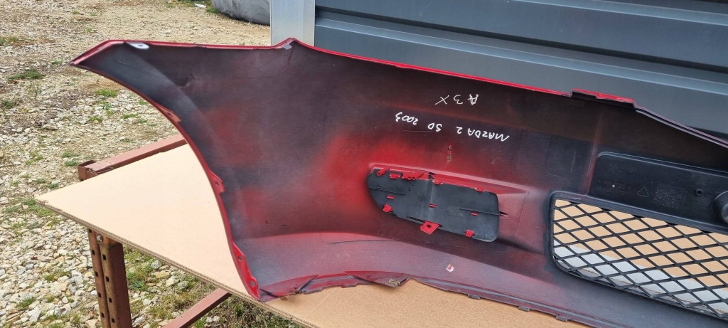 фото №11, Mazda 2 dy 2007- бампер перед оригинал c264