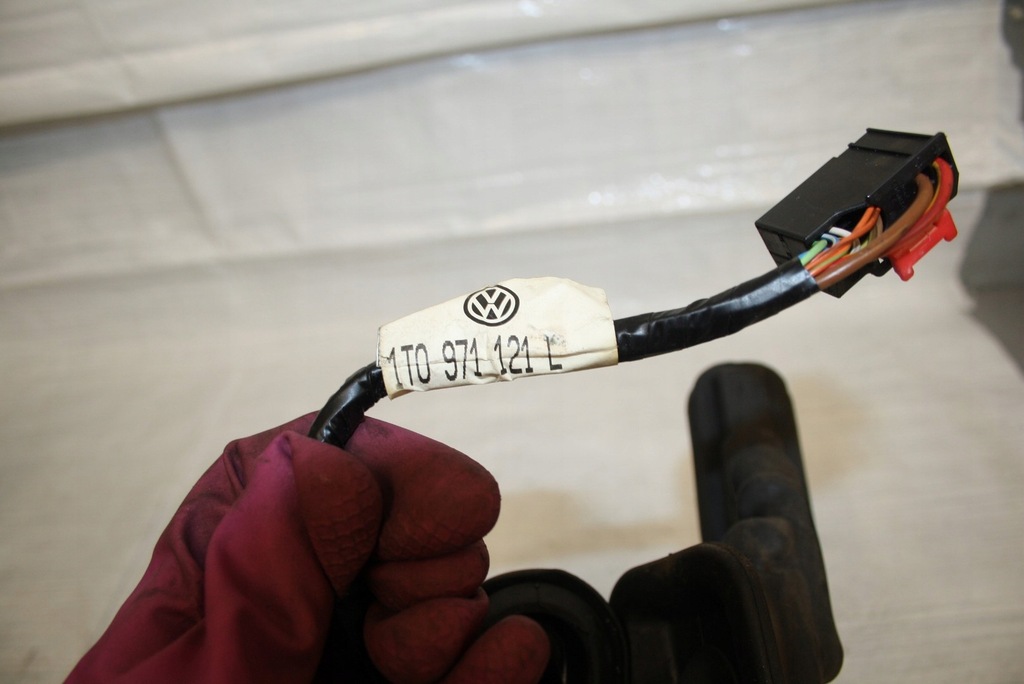 фото №8, Vw touran електропроводка джгут двері перед задня