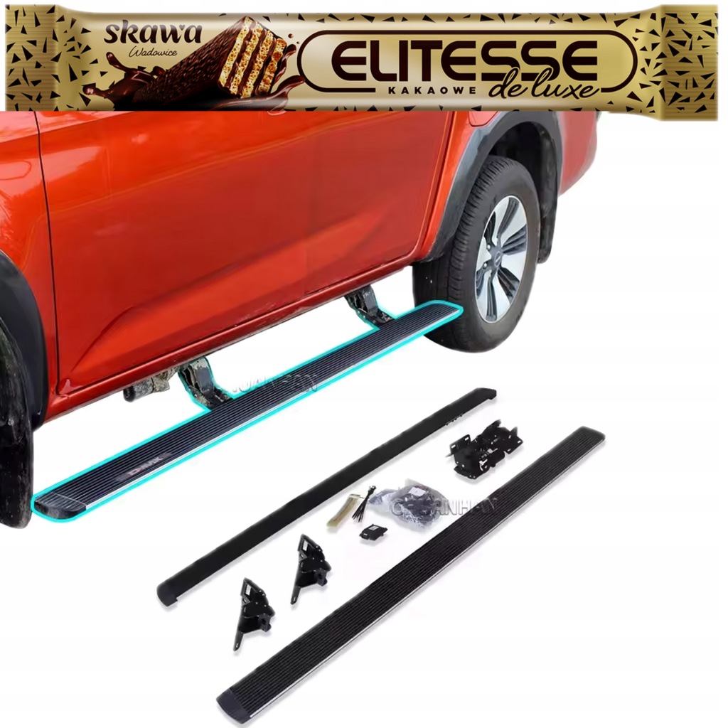 Купити Dodge ram 1500 iv 2011- пороги пороги електрично висувні комплект + led