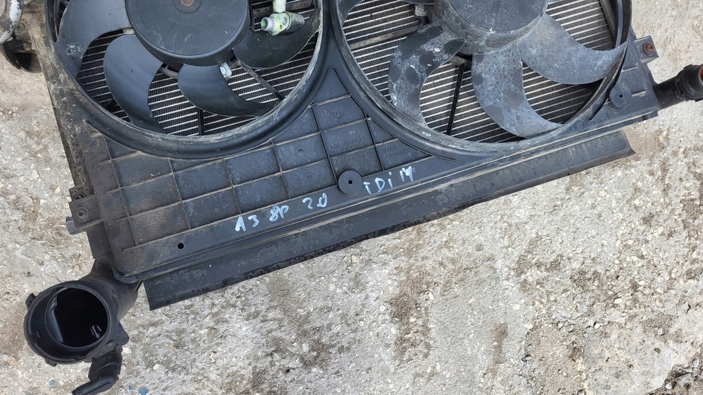 фото №6, Радіатор радіатор комплект audi a3 8p 04-07 2,0 tdi