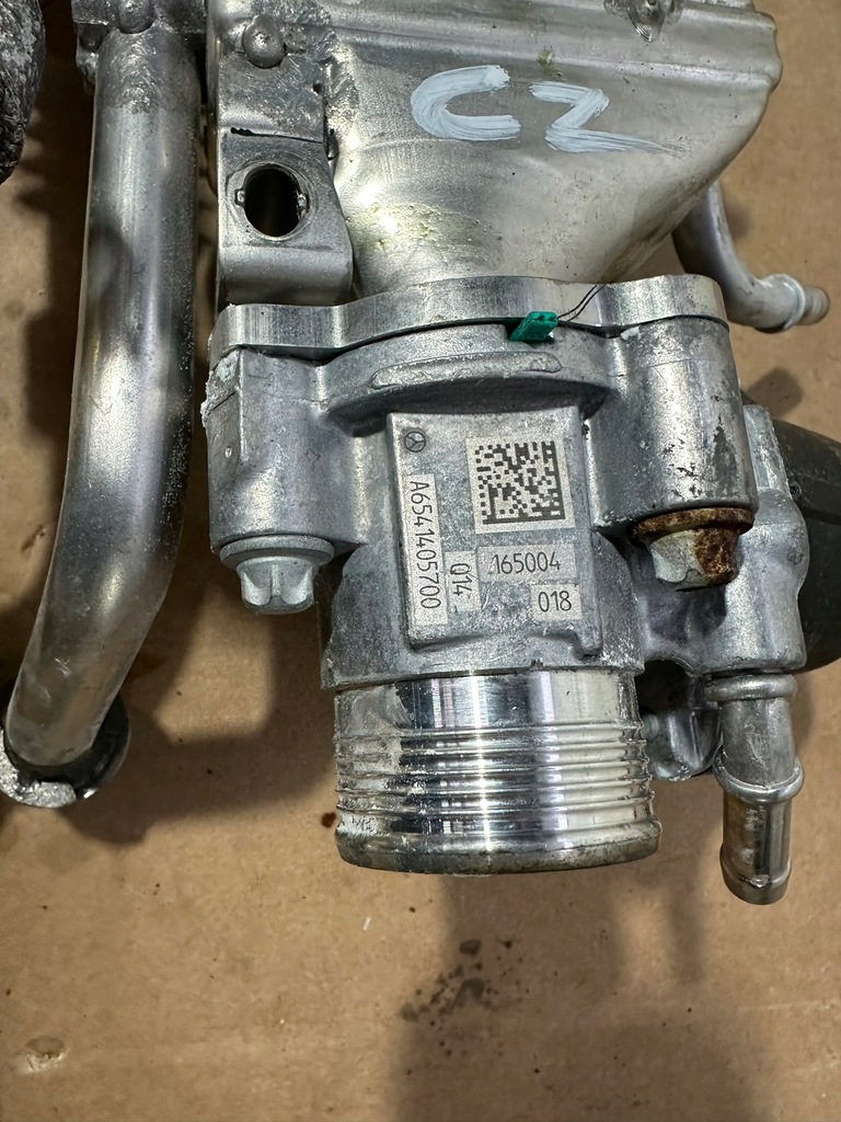 фото №8, Радіатор вихлопних газів egr, радіатор, клапан mercedesa a6541405700, w447,w213 cz