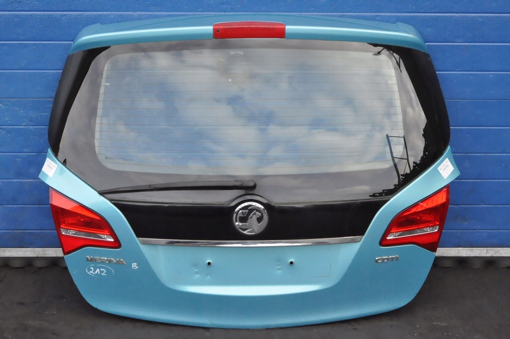 фото №1, Opel meriva b кришка багажника багажника задня задня комплектна