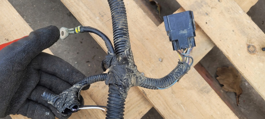 фото №8, Jeep wrangler jk електропроводка джгут поперечина колодка штекер перед