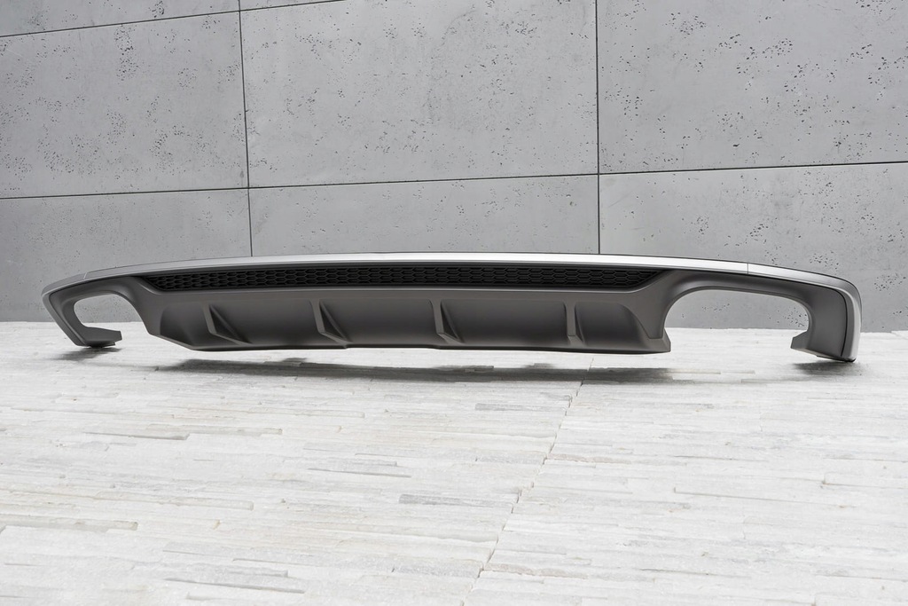 фото №7, Audi s5 8w6 2017-2019 sportback диффузор бампера заднего s-line 8w6807521d