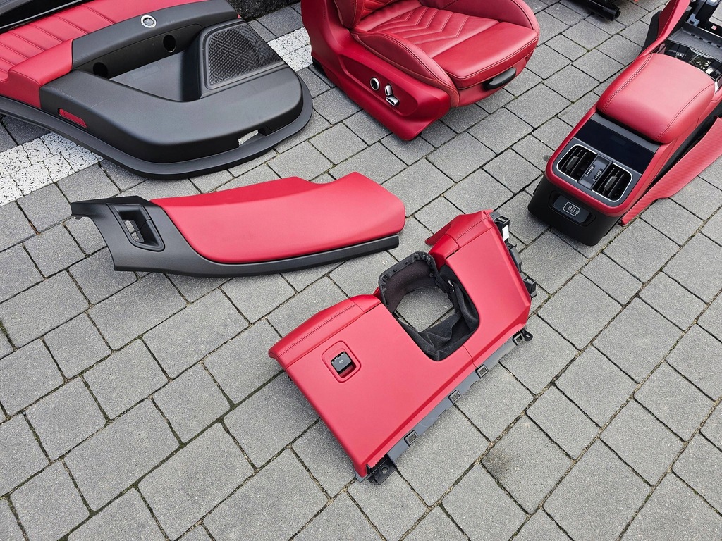 фото №6, Maserati grecale m 182 середина сидіння заднє сидіння обшивки idealny!