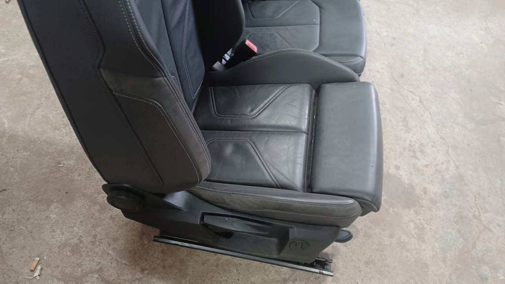 фото №4, Audi q3 83a шкіра сидіння обшивки s-line