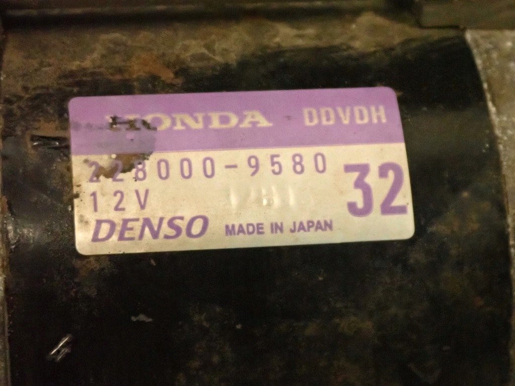 фото №5, Honda civic eu 01 - 05 d14z6 стартер двигуна