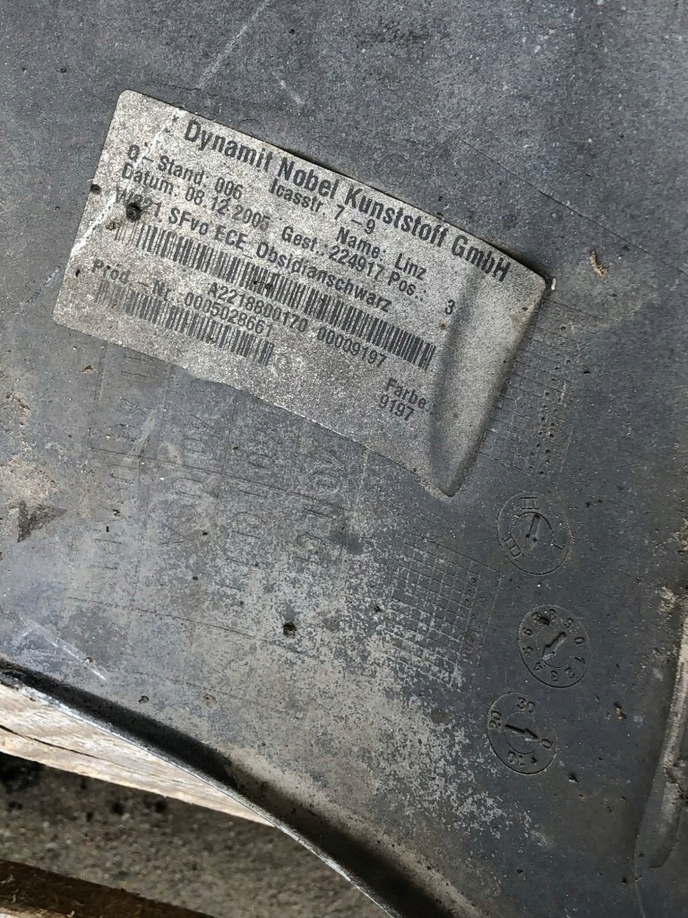 фото №7, Бампер перед передній mercedes s klasa w221 2005- повний