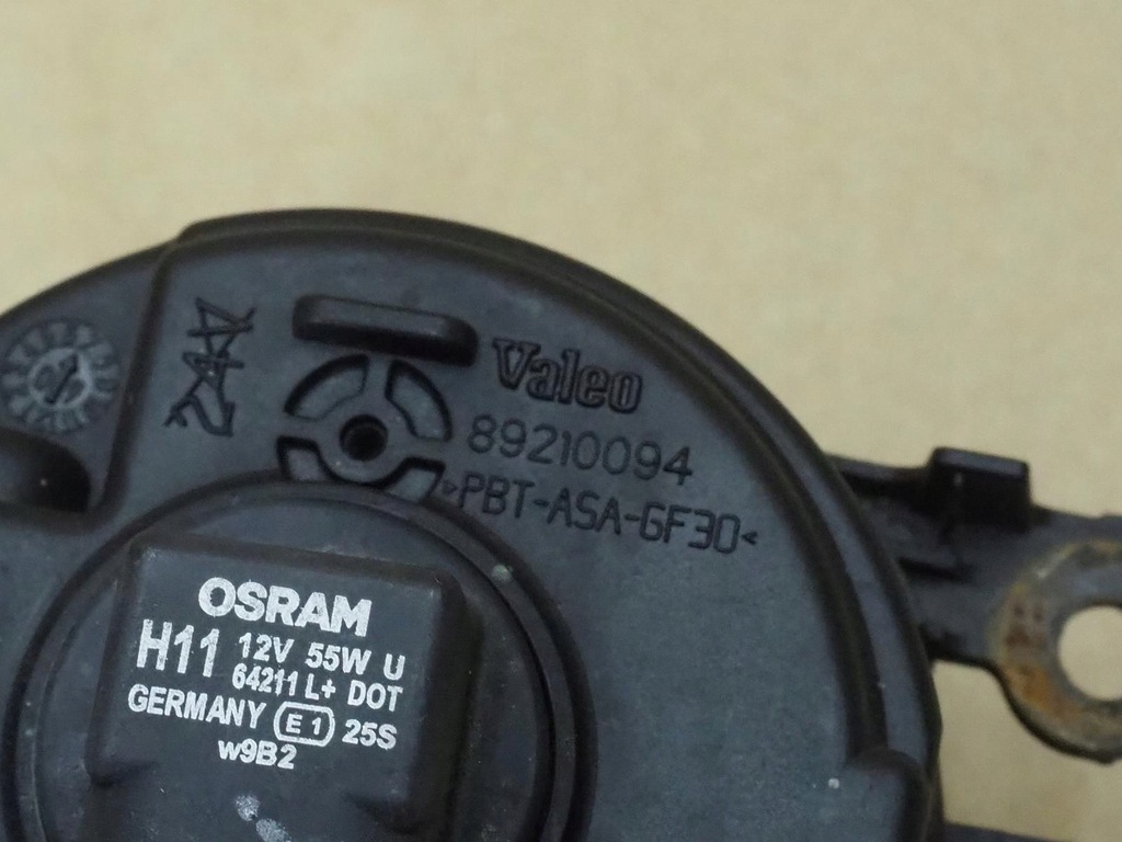 фото №14, Renault scenic iii megane iii 2009r протитуманна фара лівий перед 8200074008