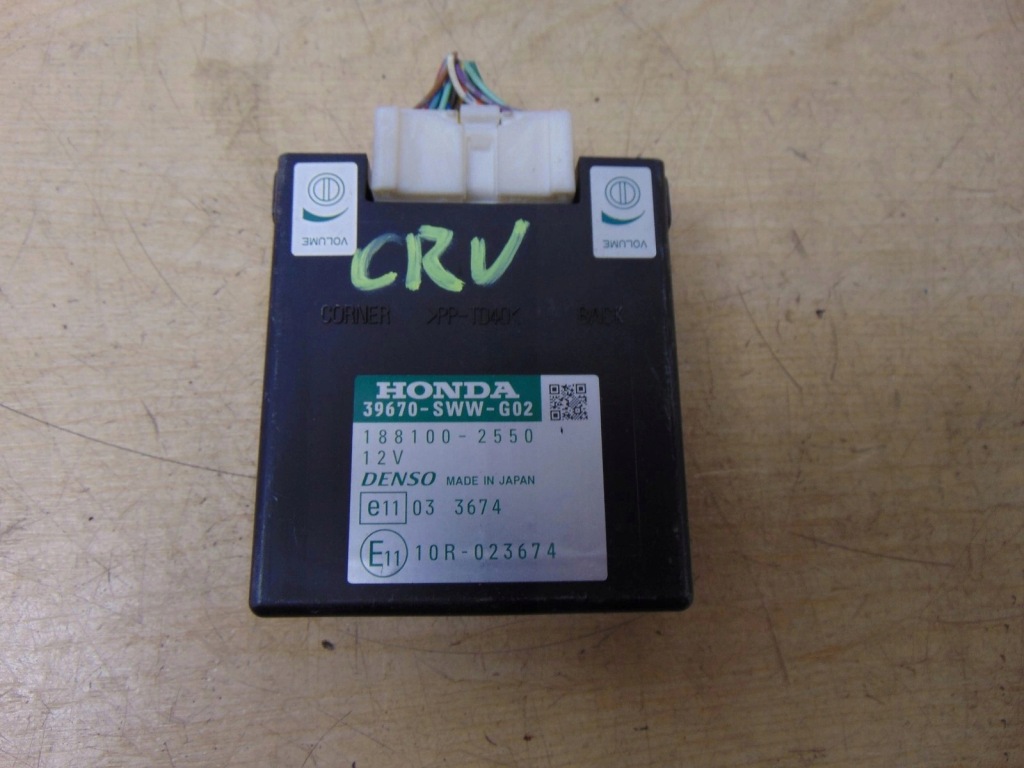 фото №1, Модуль блок керування pdc honda crv iii 39670-sww-g02