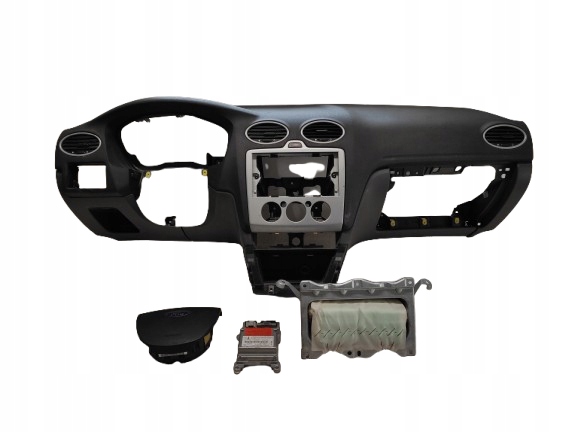 фото №1, Ford focus mk2 04- приборная панель консоль подушки безопасности