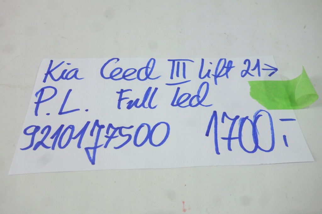 фото №6, Лампа перед левая kia ceed iii lift 21- full led