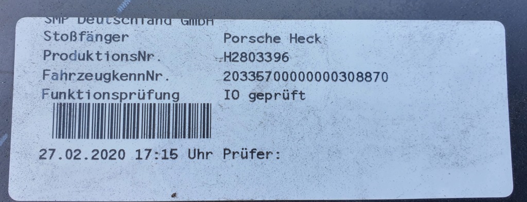 фото №12, Porsche 911 19- carrera 992 бампер задня 992807421