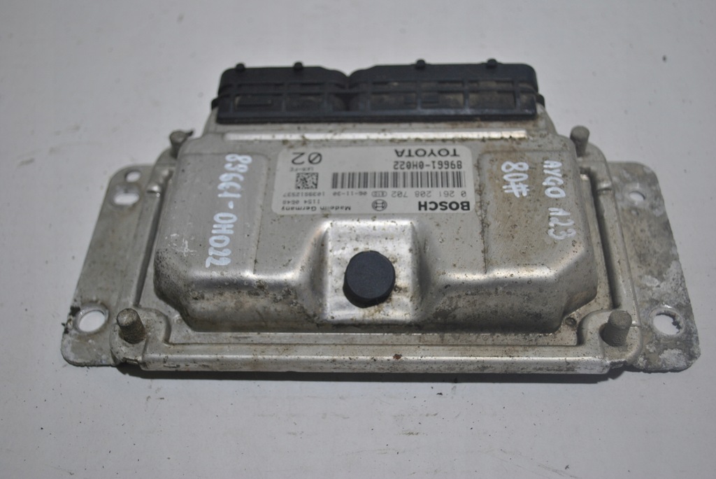 фото №6, Бортовой компьютер двигателя toyota aygo i 0261208702