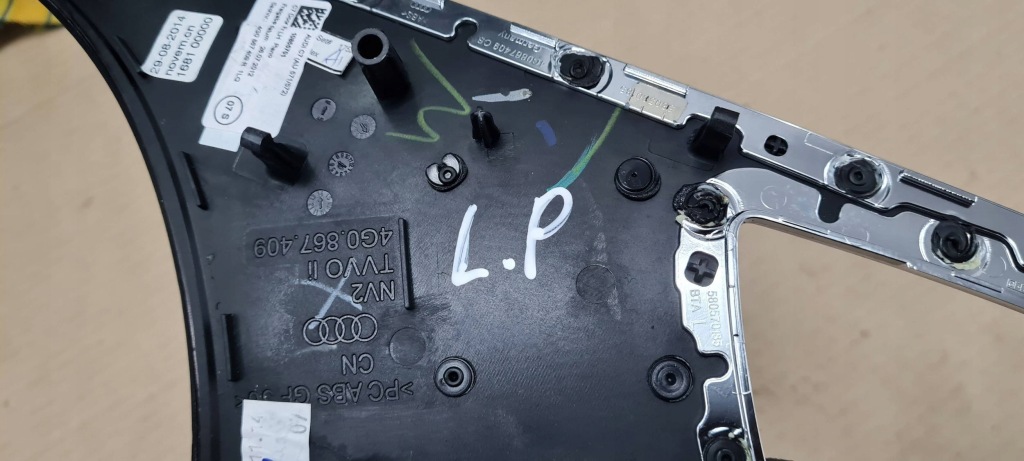 фото №13, A6 c7 4g dekor захист накладка двері piano лівий перед 4g0867409r