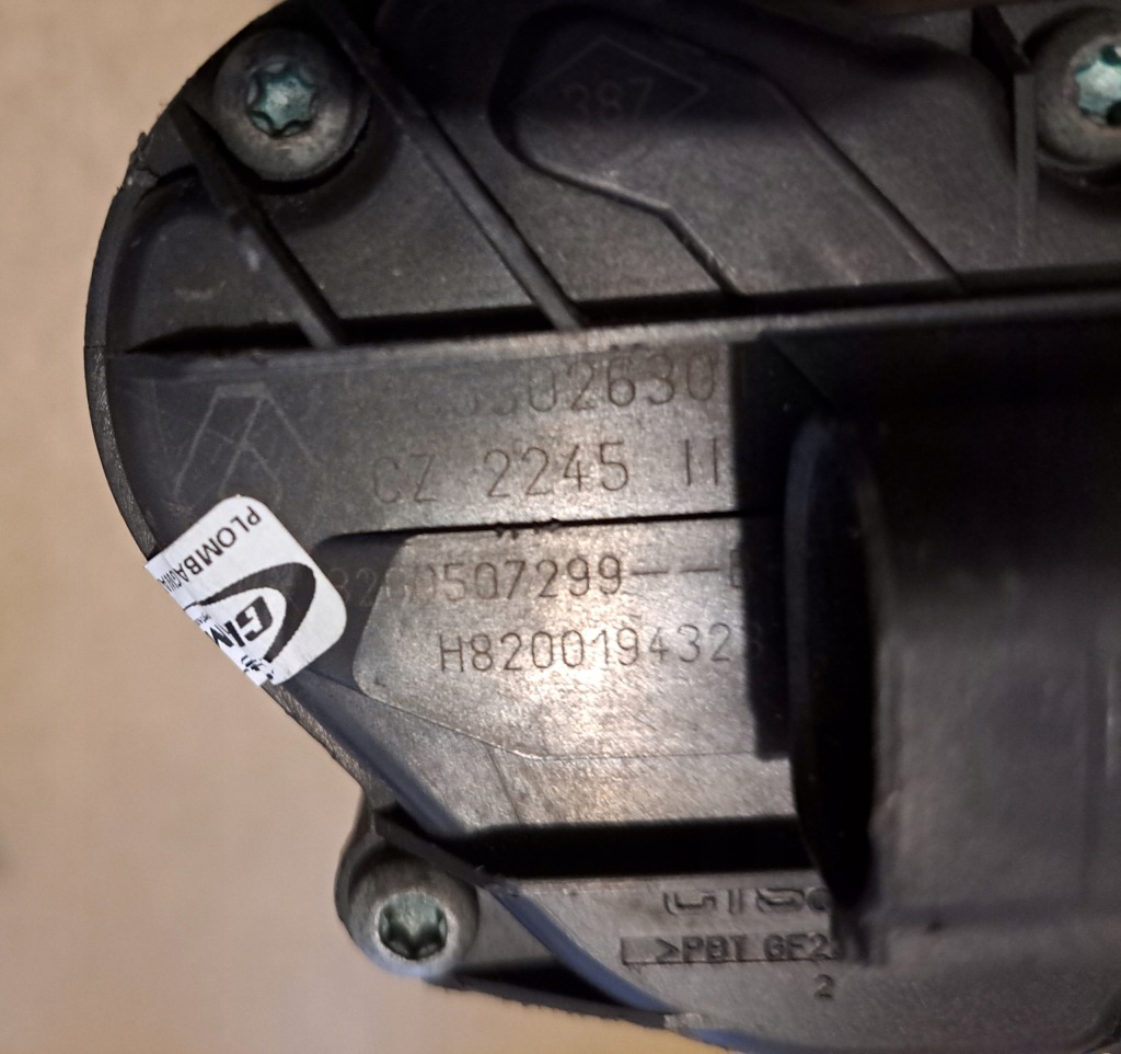 фото №6, Renault scenic ii 1.9 dci клапан egr 8200194323, 8200507299