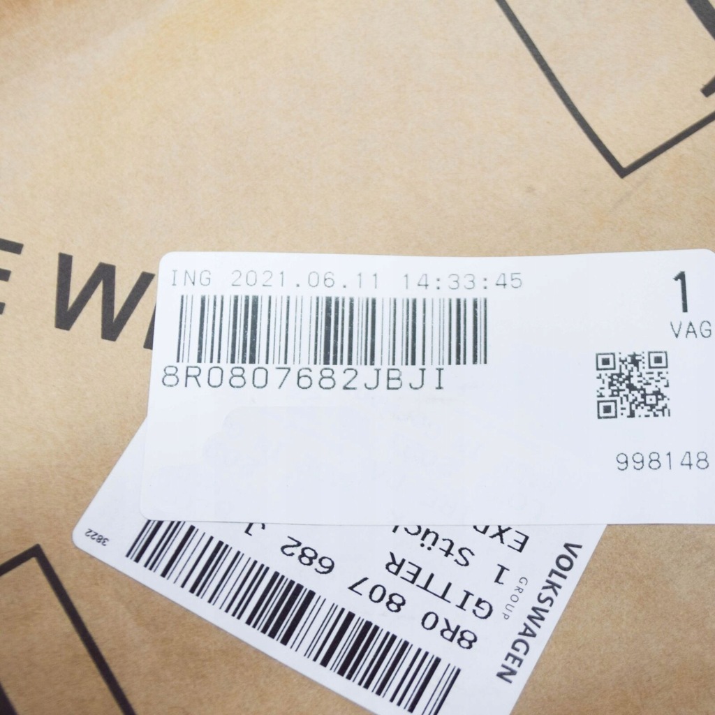 фото №9, Audi q5 8r передняя часть правый fog light решётка 8r0807682j bji