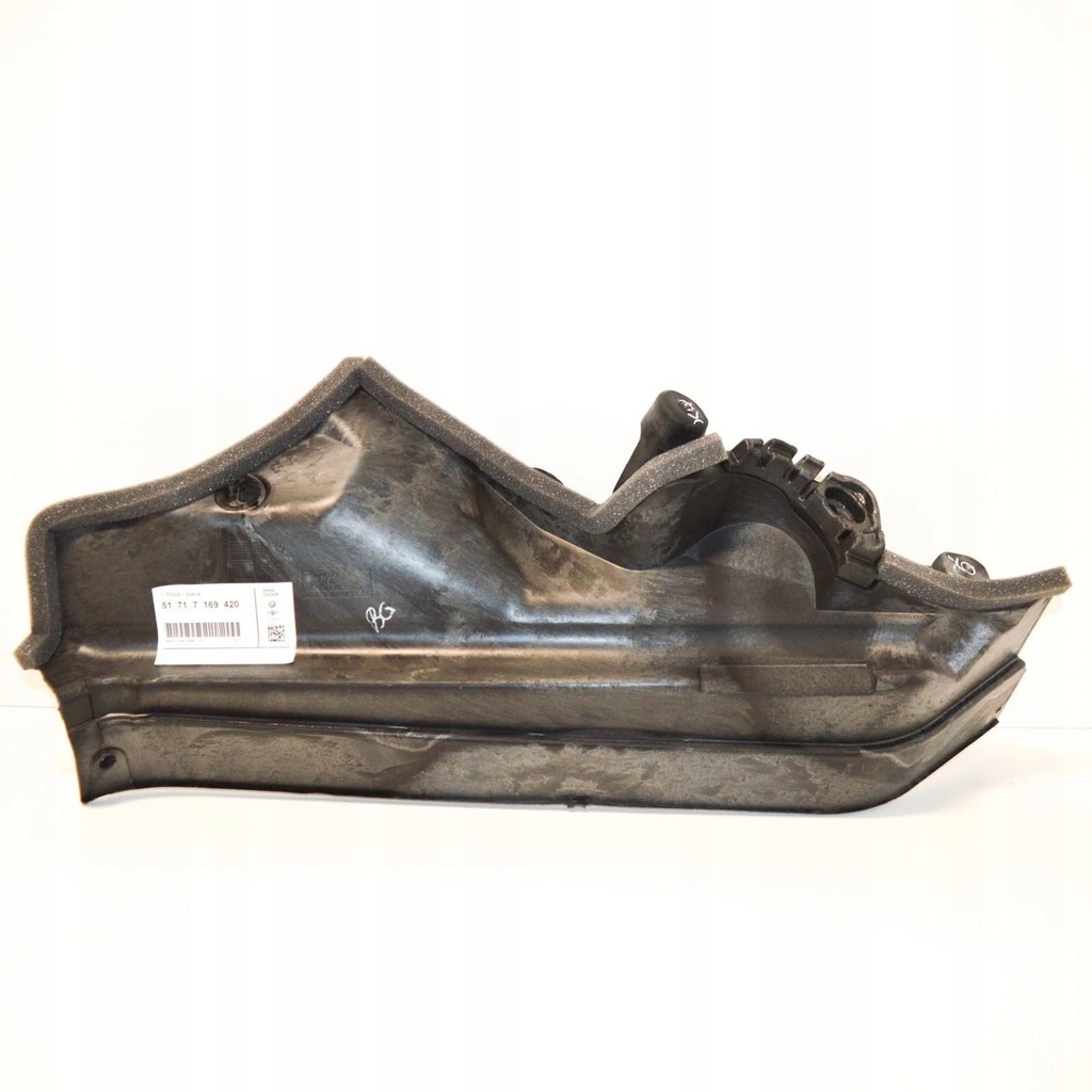 фото №1, Bmw x6 e71 двигатель верхний правая перегородка отсек 51717169420