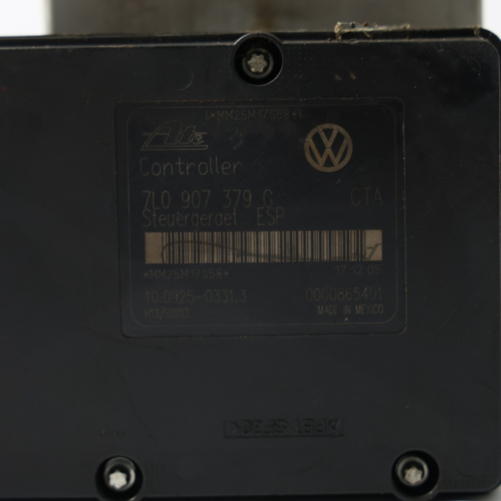 Купить Vw touareg 7l abs насос тормозная модуль блок управления тормозов 7l0614111h