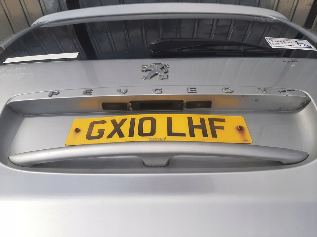 фото №12, Крышка багажника стекло задняя jumpy fiat scudo peugeot expert ii 2007-2014