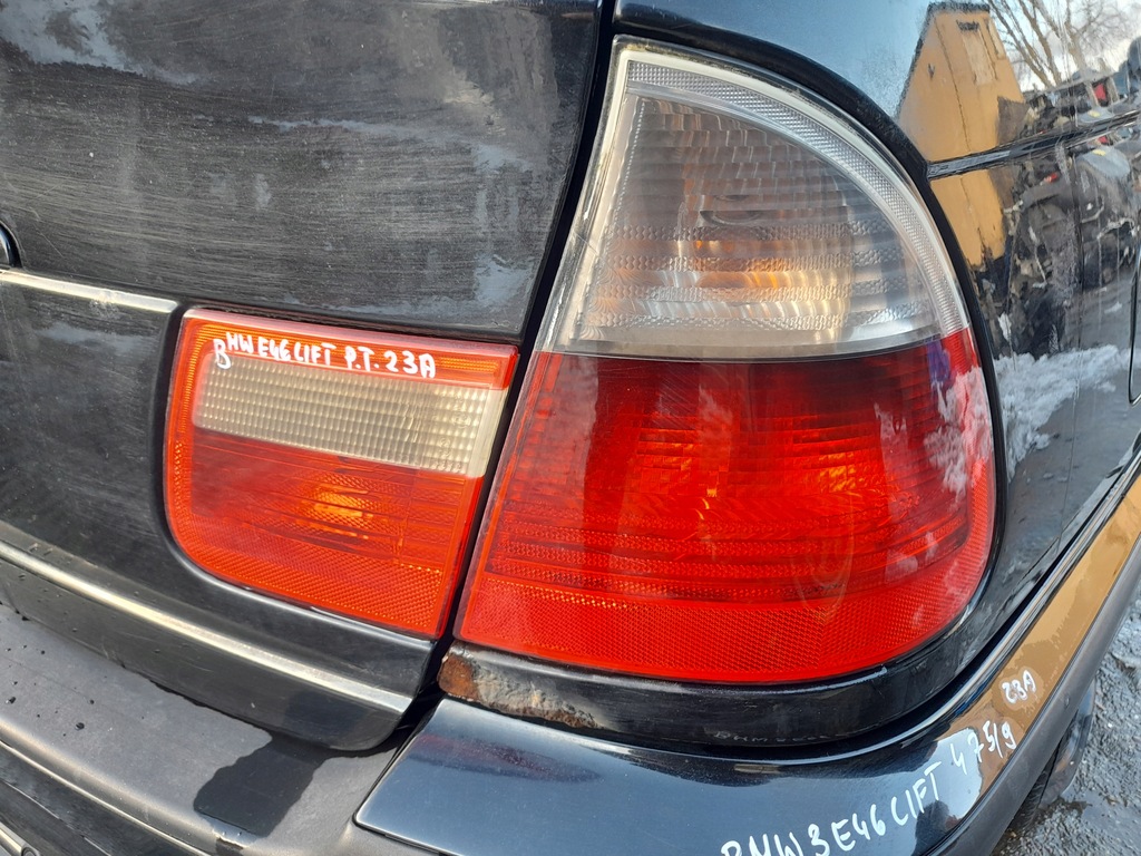 фото №9, Bmw 3 e46 lift лампа правый задняя правая задняя крышка багажника крышка kombi